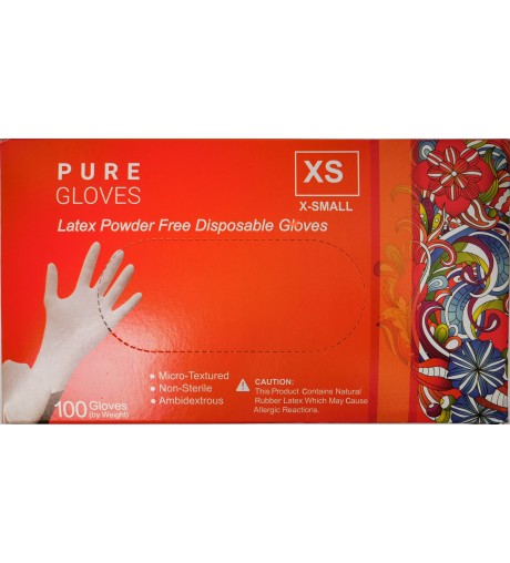 Pure Gloves Latex 