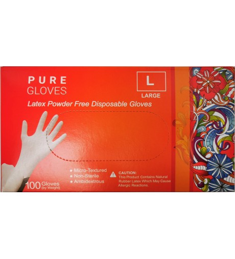 Pure Gloves Latex L